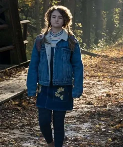 A Quiet Place Millicent Simmonds Blue Denim Jacket