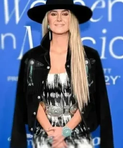 Billboard Women In Music Lainey Wilson Black Jacket