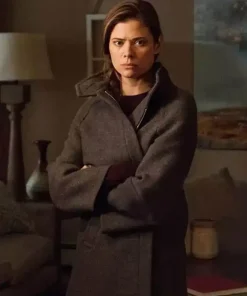 Colony Amy Leonard Black Wool Coat