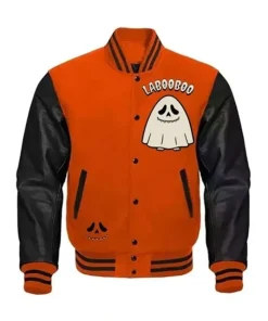 Ghostface Halloween Labubu Varsity Jacket