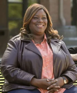 Good Girls Ruby Hill Leather Brown Jacket