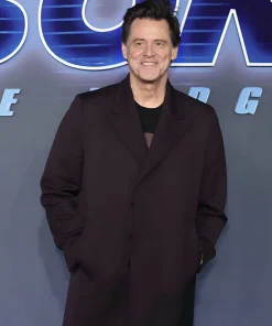 Jim Carrey Sonic The Hedgehog 3 UK Premiere Black Coat