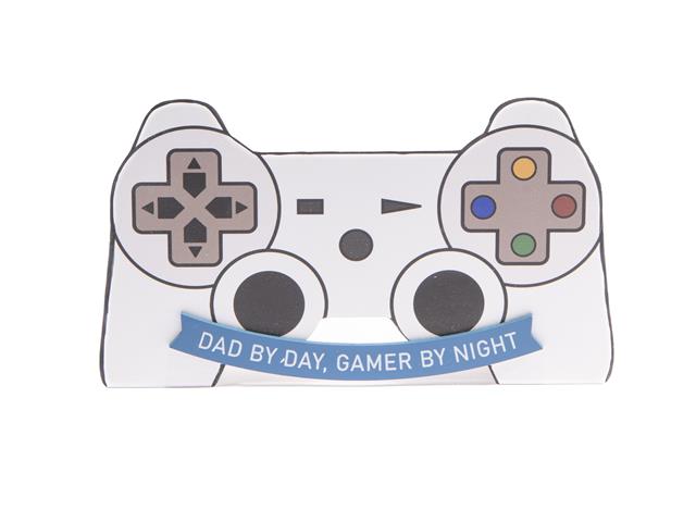 MDF GAMEBOY CONTROL DECOR (DAD BY DAY, GAMER BY NIGHT)