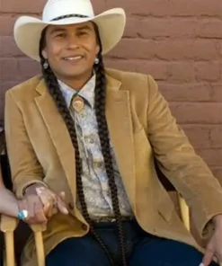 Yellowstone Moses Brings Plenty Brown Corduroy Blazer