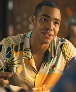 The White Lotus S03 Nicholas Duvernay Print Shirt