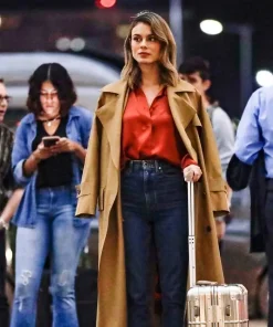 Noa Hamilton The Baker And The Beauty Tan Coat