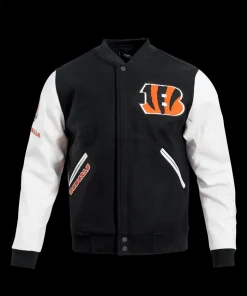 Orren Cincinnati Bengals Wool Varsity Jacket
