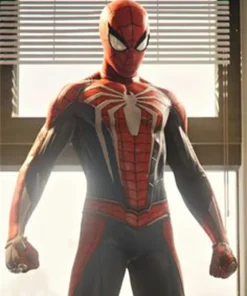 PS4 Game Spider Man Leather Jacket