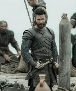 The Last Kingdom S04 Finan Brown Vest