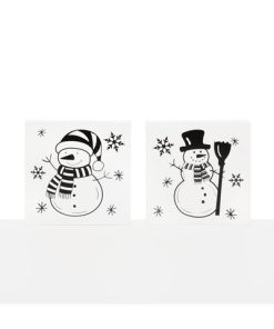 BLOCK SNOWMAN 2 ASSORTED